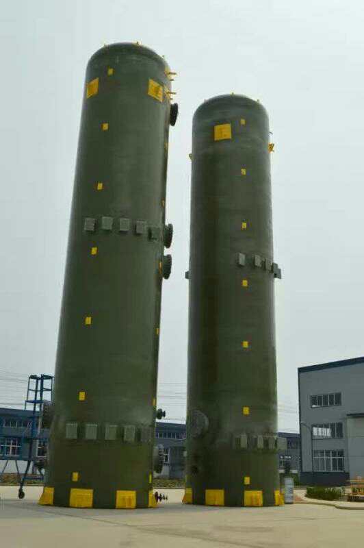 常德濕法玻璃鋼脫硫塔工程施工廠家-加工安裝定做